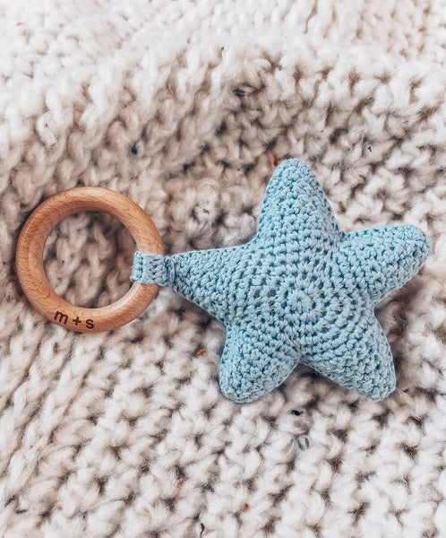Star Crochet Rattle