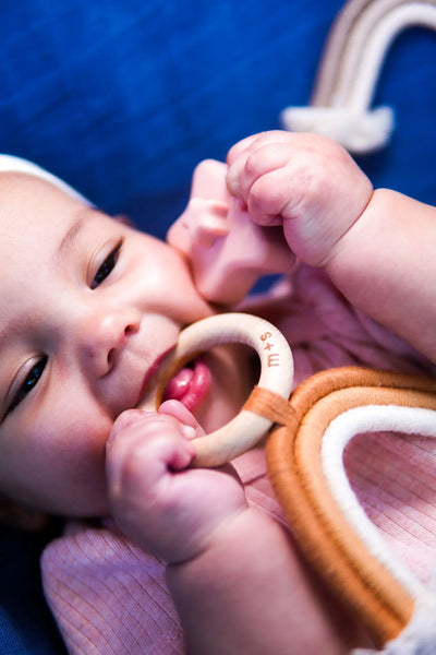 OG Cotton Teething Rattle